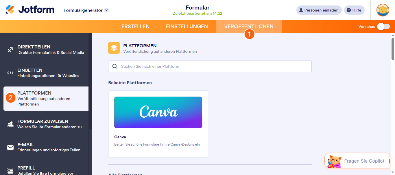 Wie Sie ein Formular zu Blogger hinzufügen Image-1