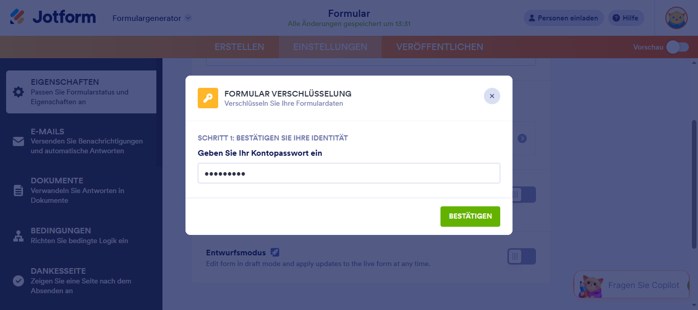 Verschlüsselte Formulare und wie sie Sie verwenden Image-3