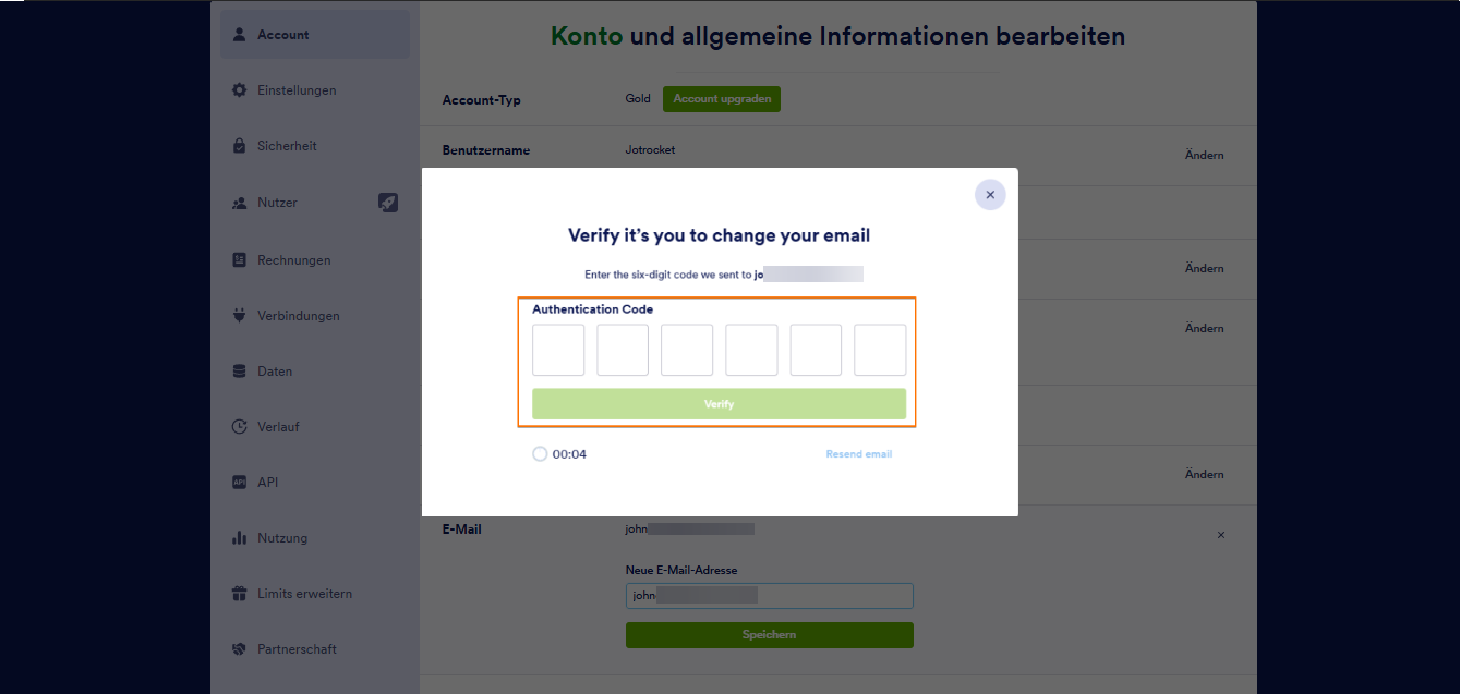 Wie Sie die E-Mail-Adresse Ihres Kontos ändern? Image-4