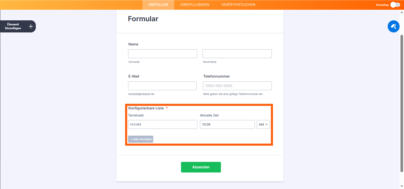 Wie Sie das Widget Konfigurierbare Liste einrichten Image-11