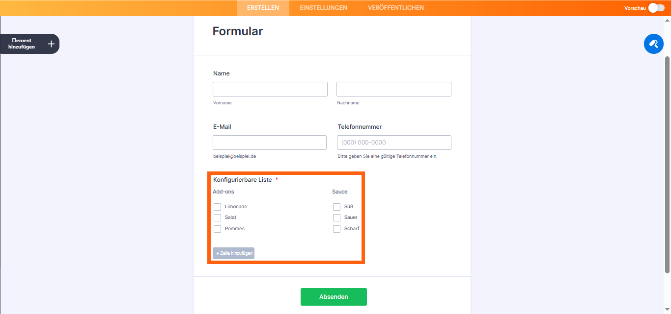 Wie Sie das Widget Konfigurierbare Liste einrichten Image-9