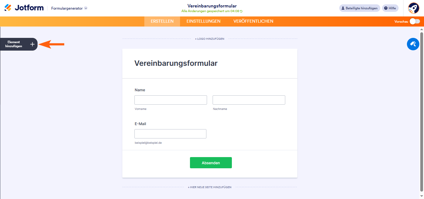 Erstellen von scrollbaren Nutzungsbedingungen Image-5