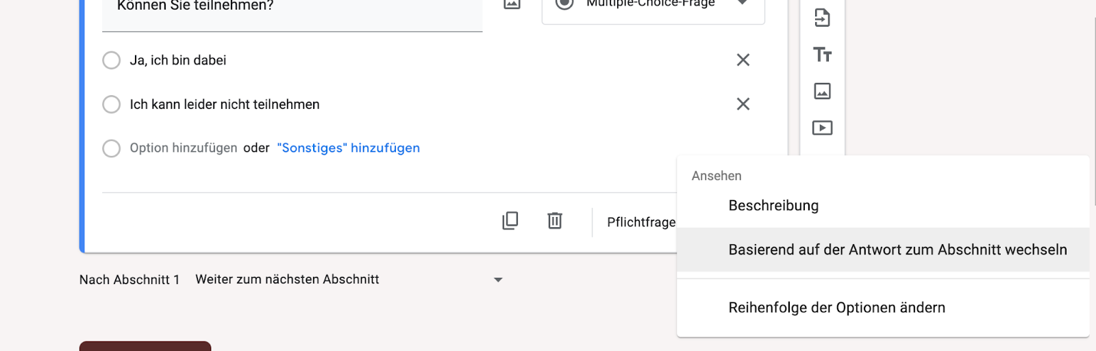 Wie man bedingte Fragen in Google Formularen erstellt Image-4