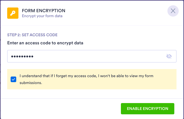 Screenshot showing multiple authentication options to verify user identity on Jotform