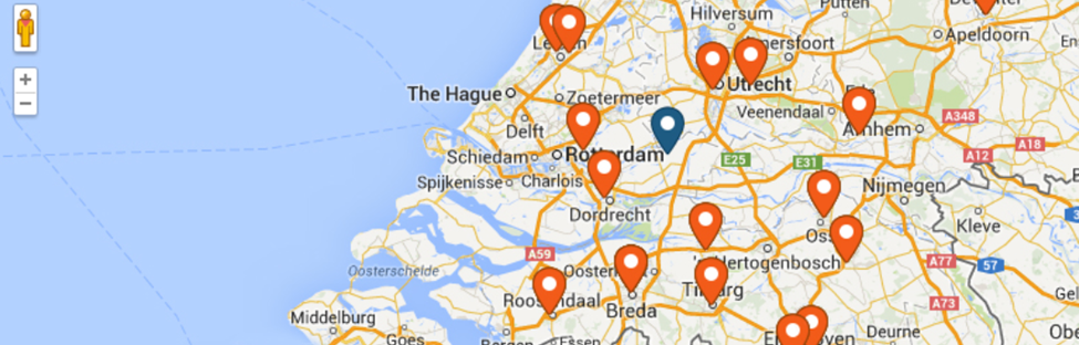 wp store locator landing page