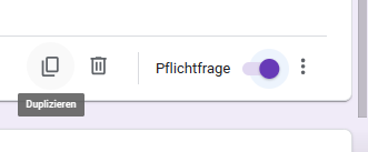 Google Formulare Pflichtfeld
