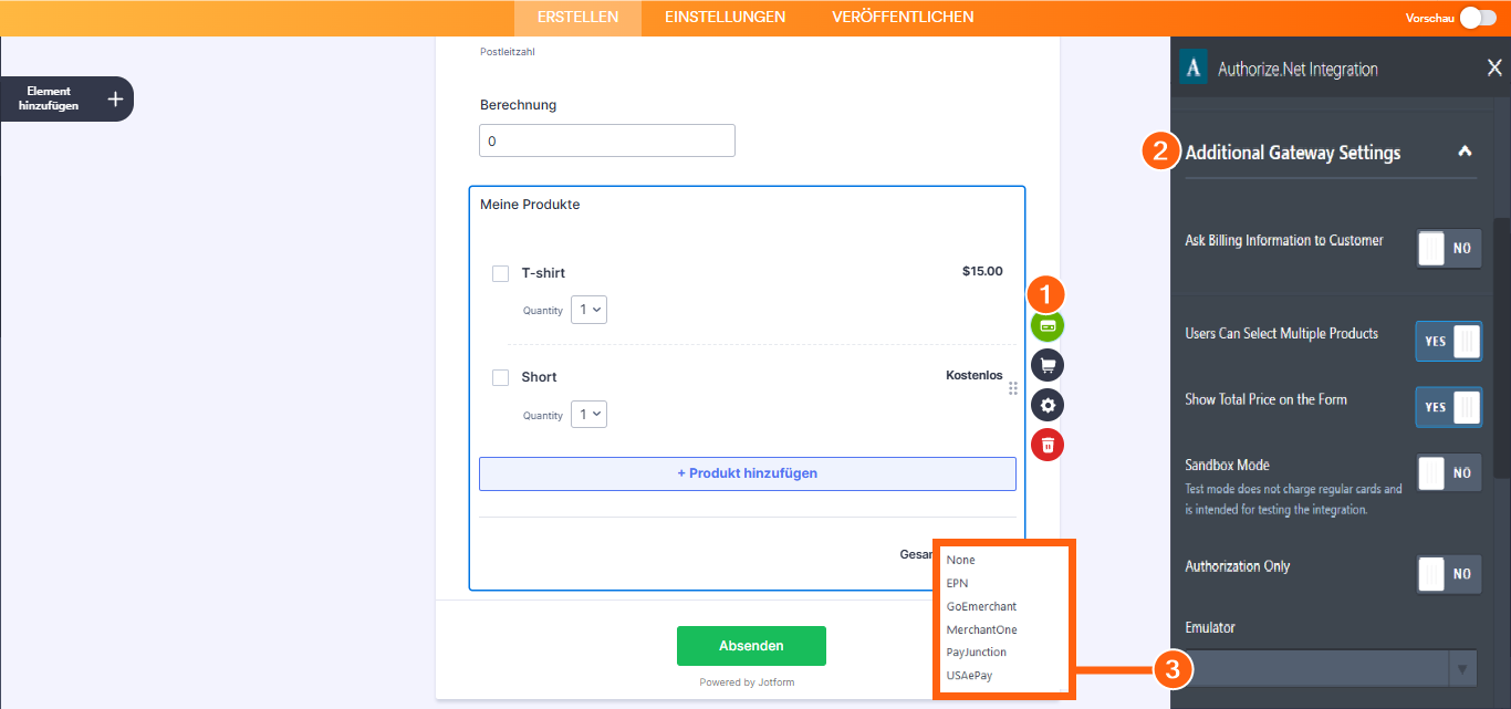 Zahlungsformular-Integrationen meistern mit Jotform  Image-8