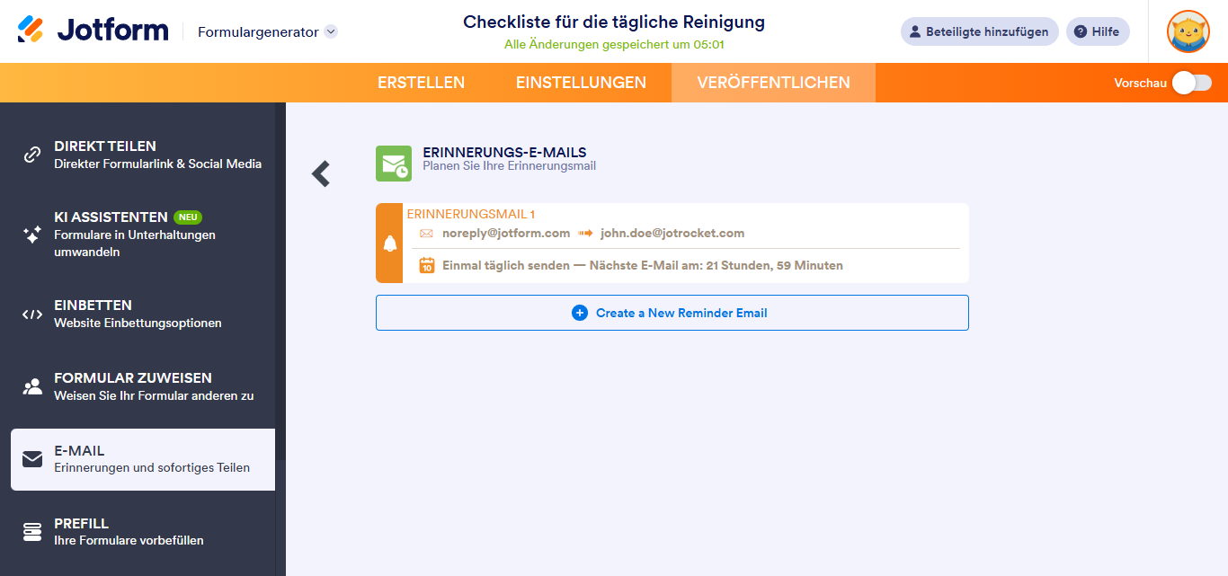 Wie Sie Erinnerungs-E-Mails für Ihre Formulare einrichten Image-5