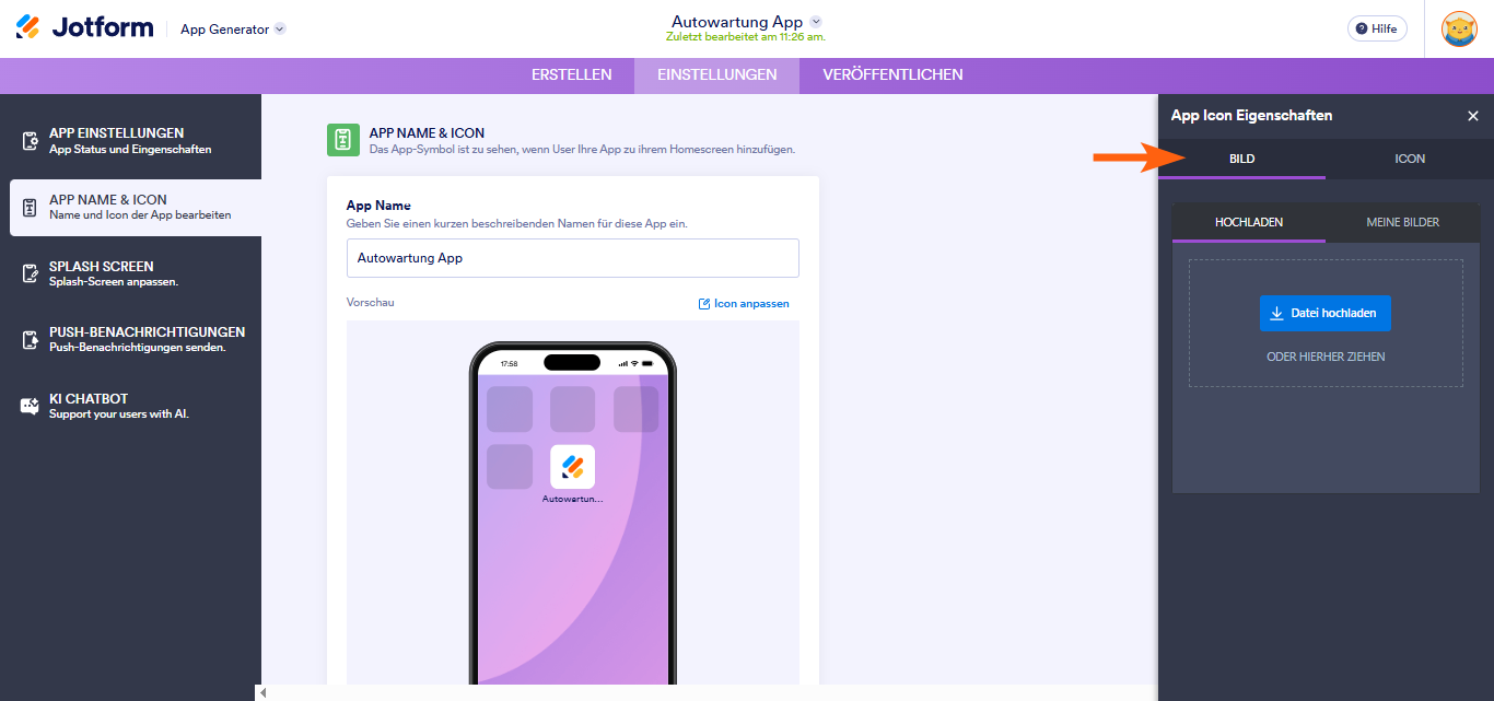 Wie Sie den App-Namen und das -Icon ändern Image-5