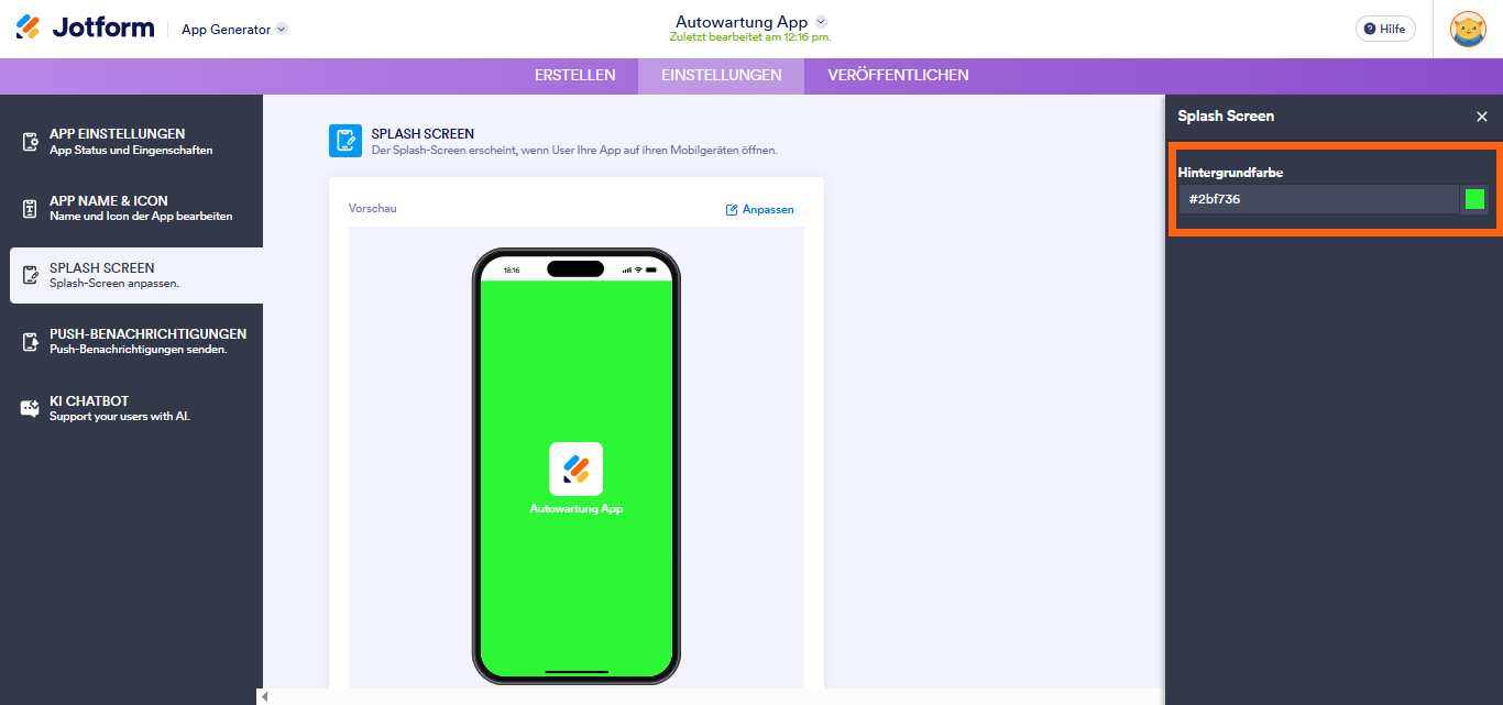 Wie Sie den Startbildschirm Ihrer App anpassen Image-2