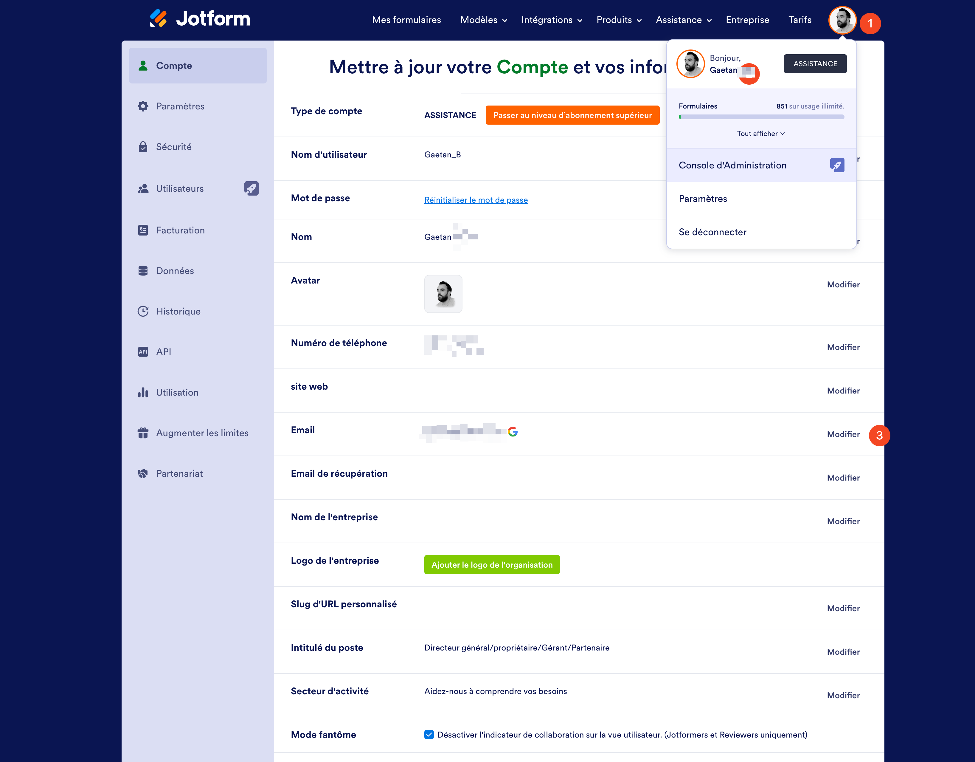 Comment changer l'adresse e-mail de votre compte ? Image-1