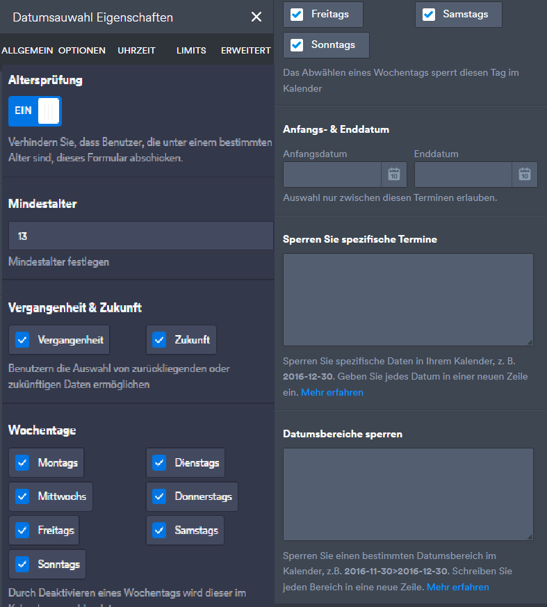 Wie Sie die Option Datumsgrenzen verwenden Image-2