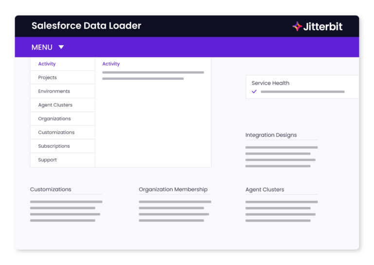 screenshot of jitterbit data loader in salesforce appexchange page