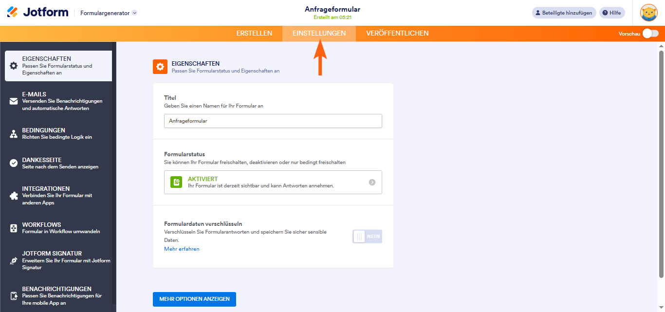 Wie Sie einen Genehmigungsprozess in Jotform erstellen Image-1