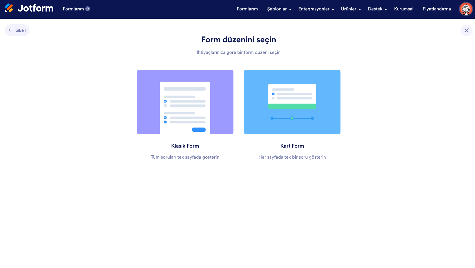 Jotform ile İletişim Formu Nasıl Oluşturulur? Image-3