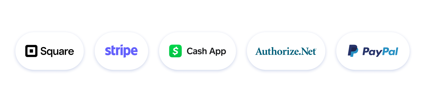 screenshot of some payment gateways logos