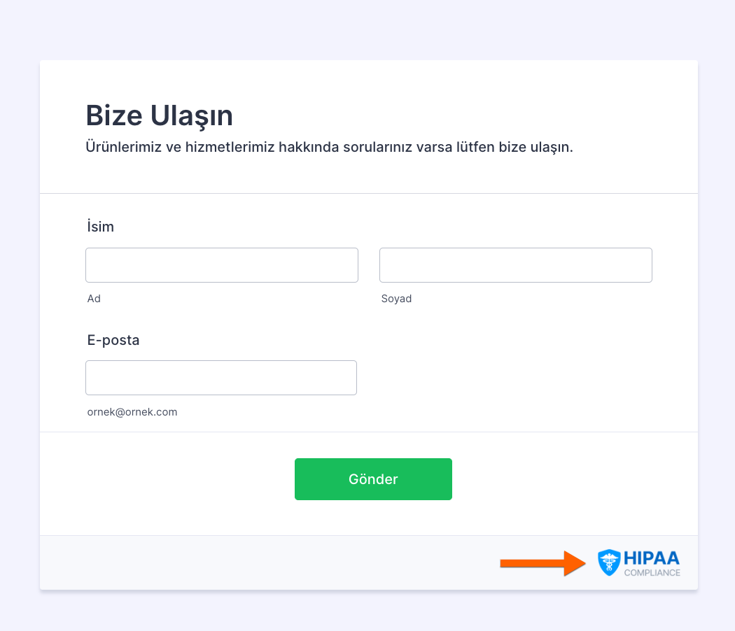 Formlarınızın HIPAA Uyumlu Olduğundan Nasıl Emin Olabilirsiniz? Image-2