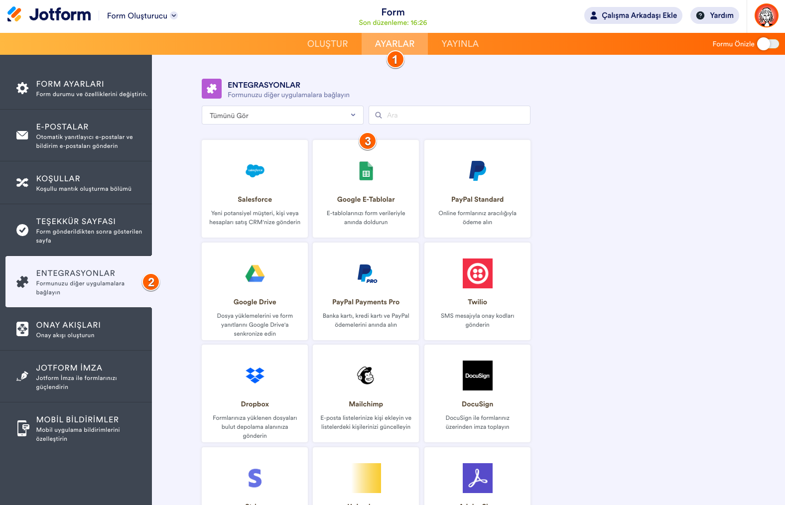 Google E-Tablolar ile Formlar Nasıl Entegre Edilir? Image-1