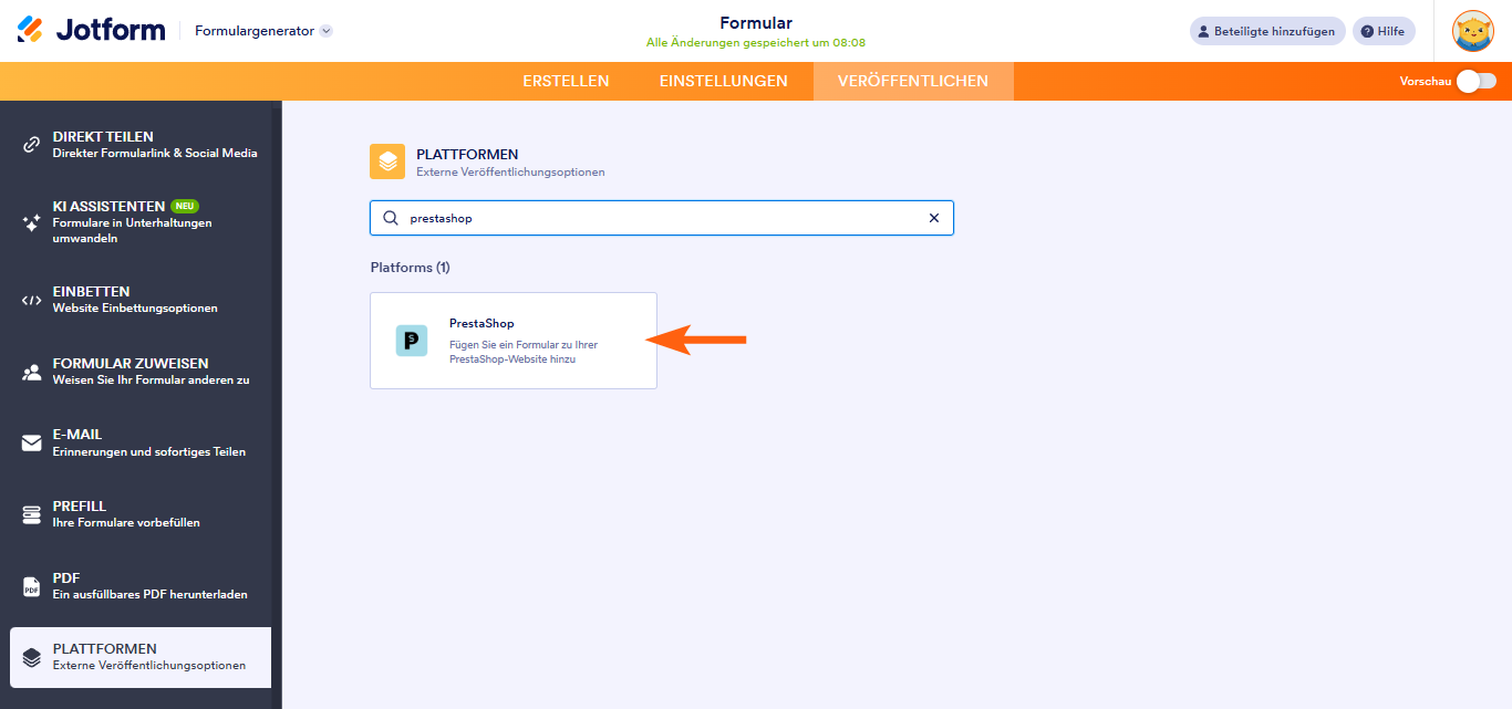 Wie Sie ein Formular zu Ihrer PrestaShop-Website hinzufügen Image-2