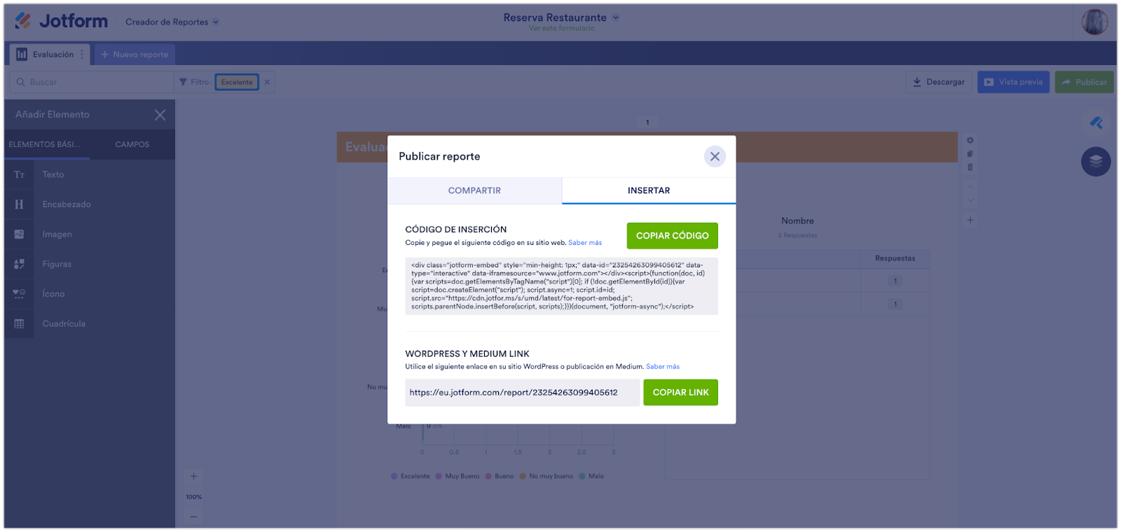 Comparta sus reportes sin complicaciones en una variedad de formatos Imagen-3