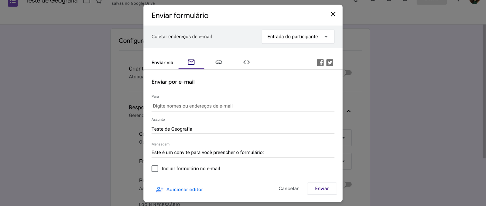 Como tornar um Formulário Google público Image-4