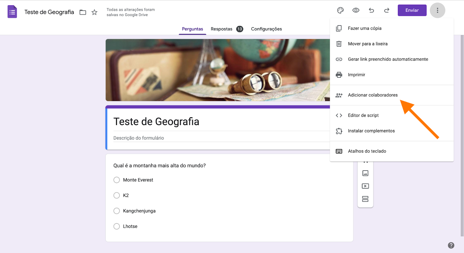 Como tornar um Formulário Google público Image-7