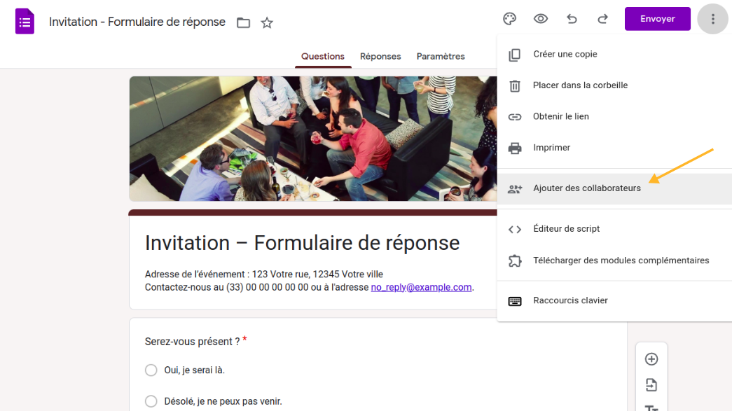 Comment rendre public un formulaire Google Image-7