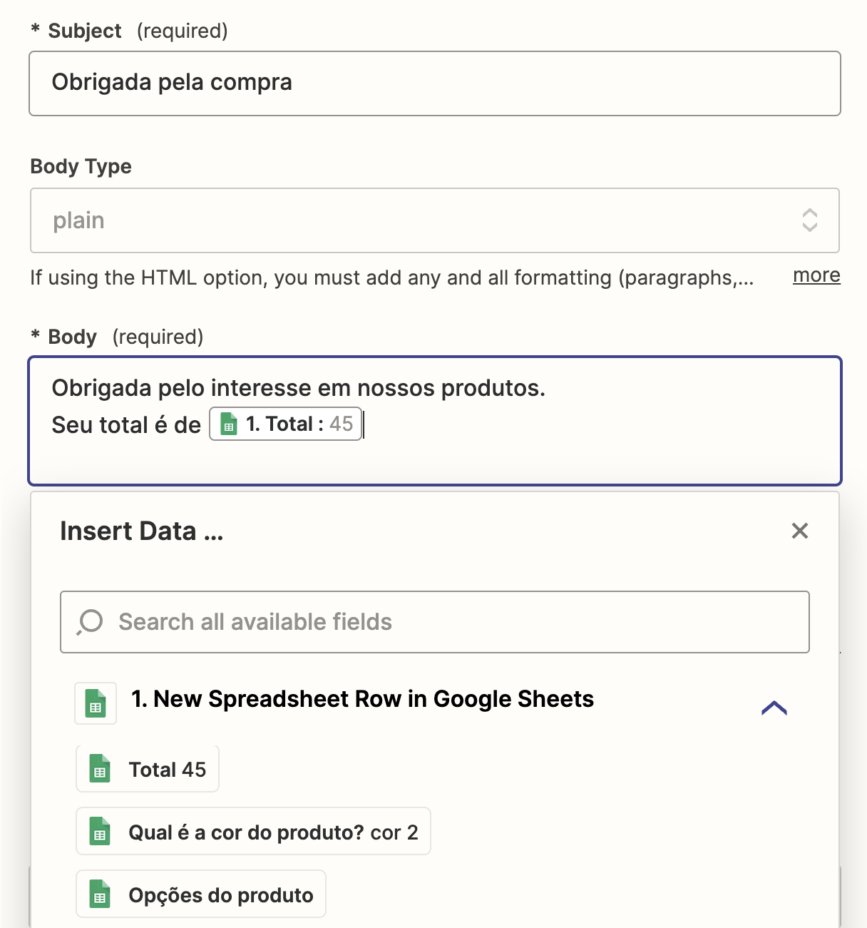 Como adicionar campos calculados no Formulários Google Image-3