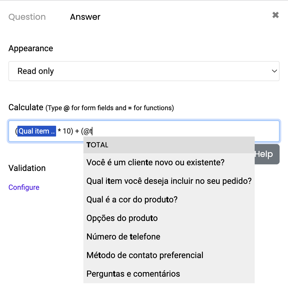 Como adicionar campos calculados no Formulários Google Image-7
