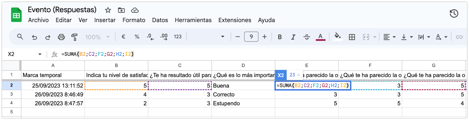 Cómo añadir campos calculados en los Formularios de Google Image-1