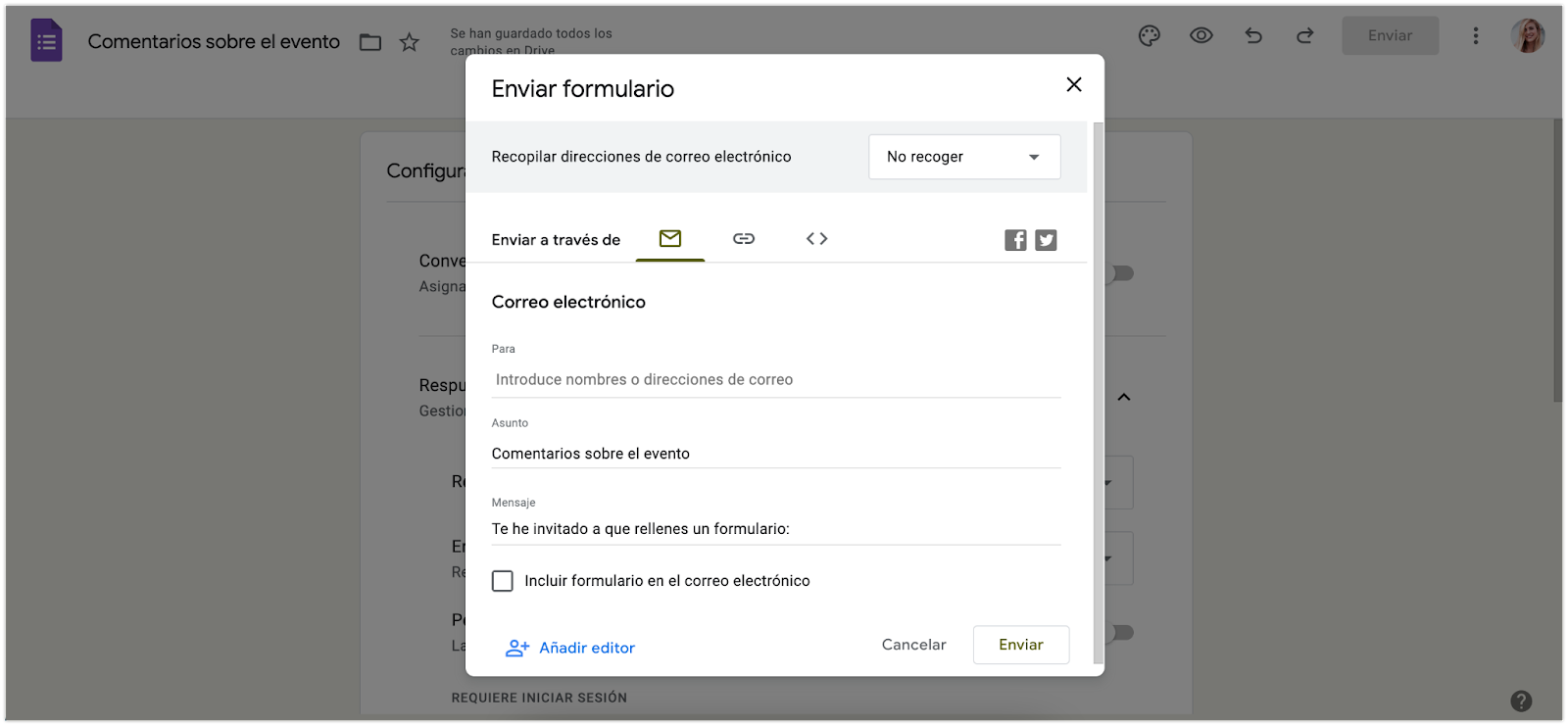 Cómo hacer un Formulario Google público Image-4