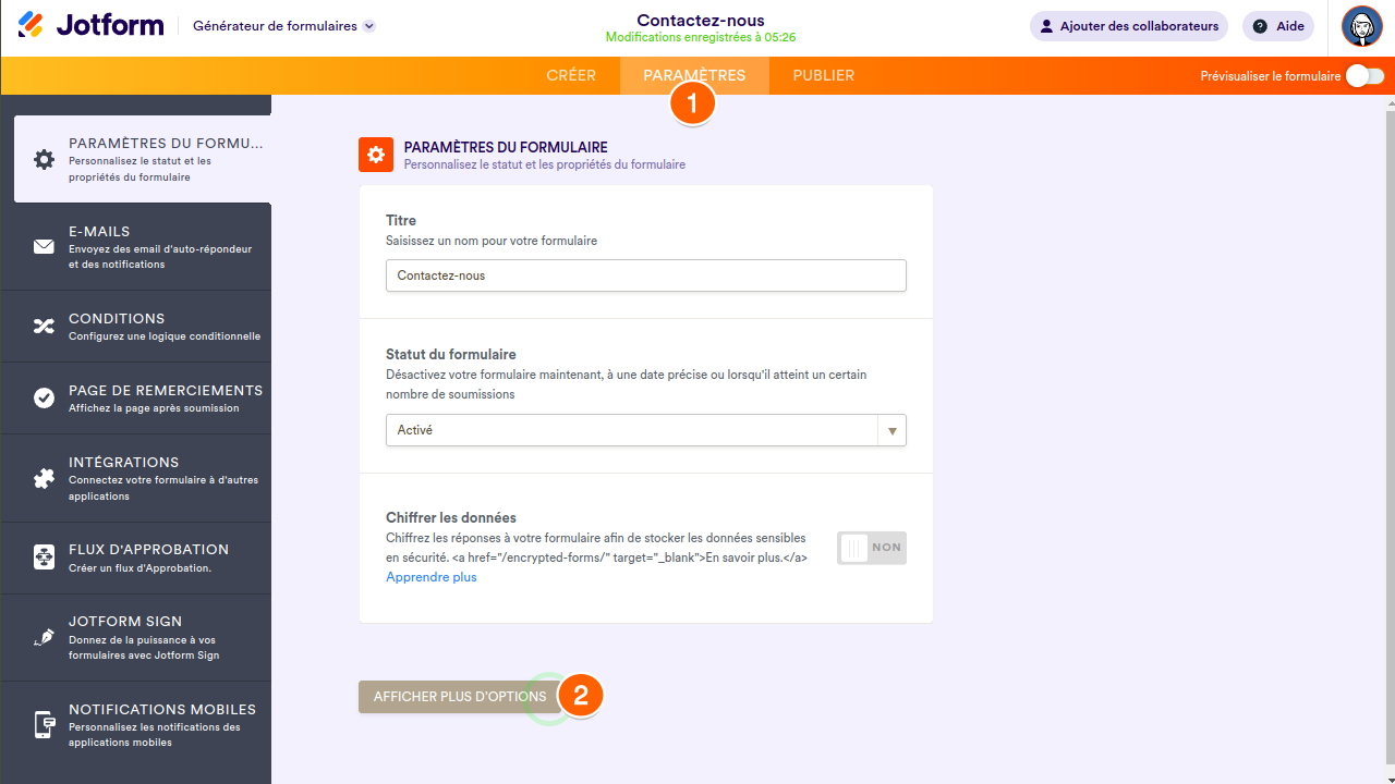 Comment puis-je rendre mes formulaires accessibles ? Image-1