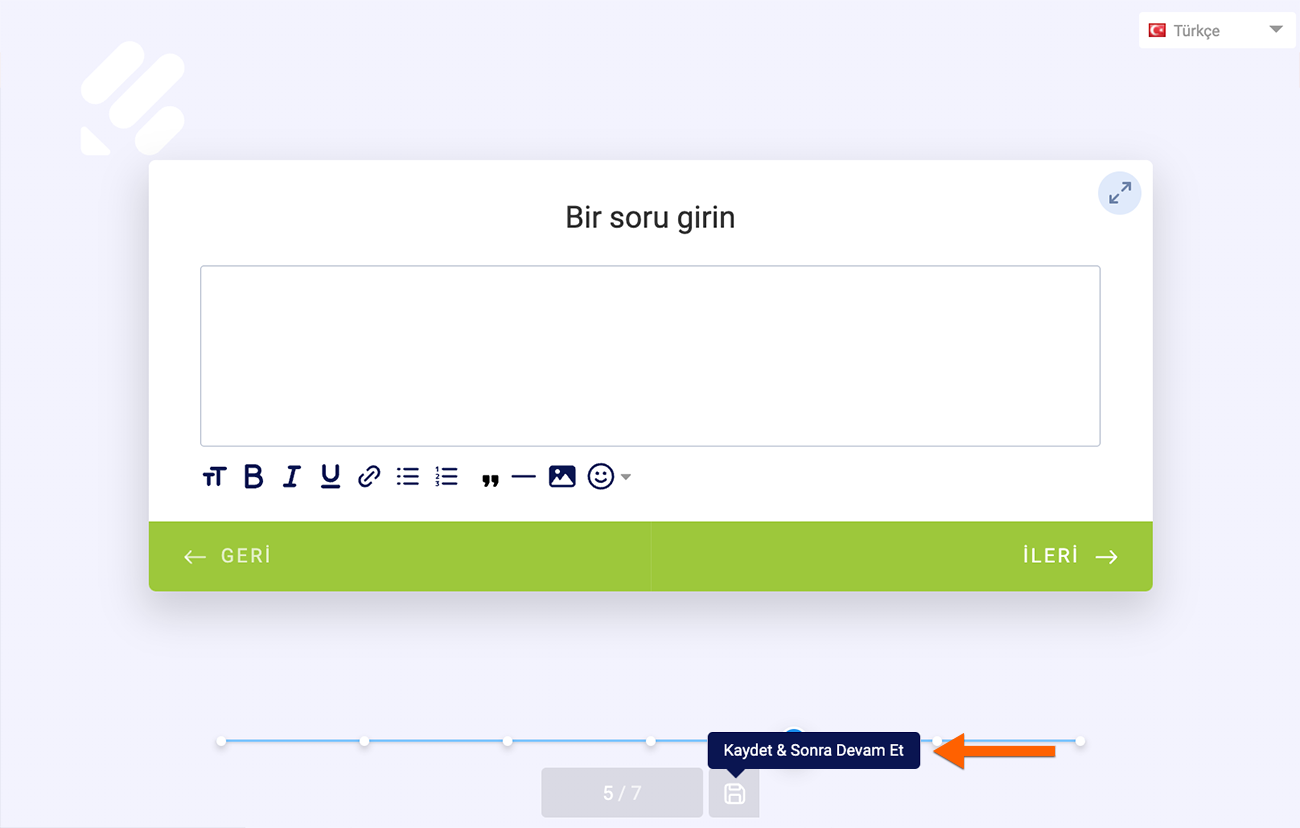 Kart Form Tipinde Formlara Sonra Devam Etme Özelliğini Etkinleştirme Image-3