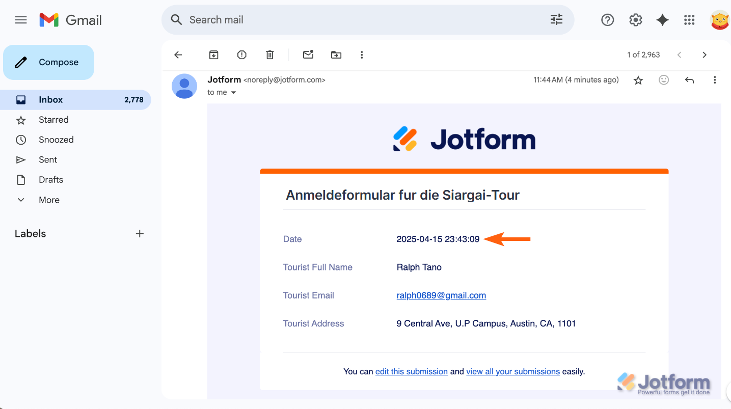 Hinzufügen eines Datums zu einer E-Mail-Benachrichtigung Image-3