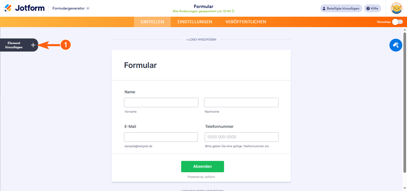 Wie Sie PayPal Business mit Jotform integrieren können Image-1