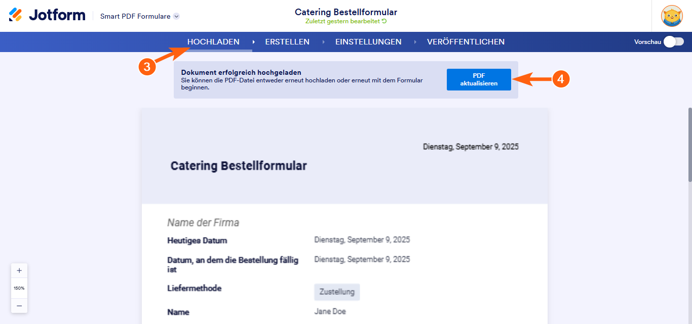 Wie Sie Ihre Original-PDF-Datei in Smart PDF-Forms aktualisieren können Image-3