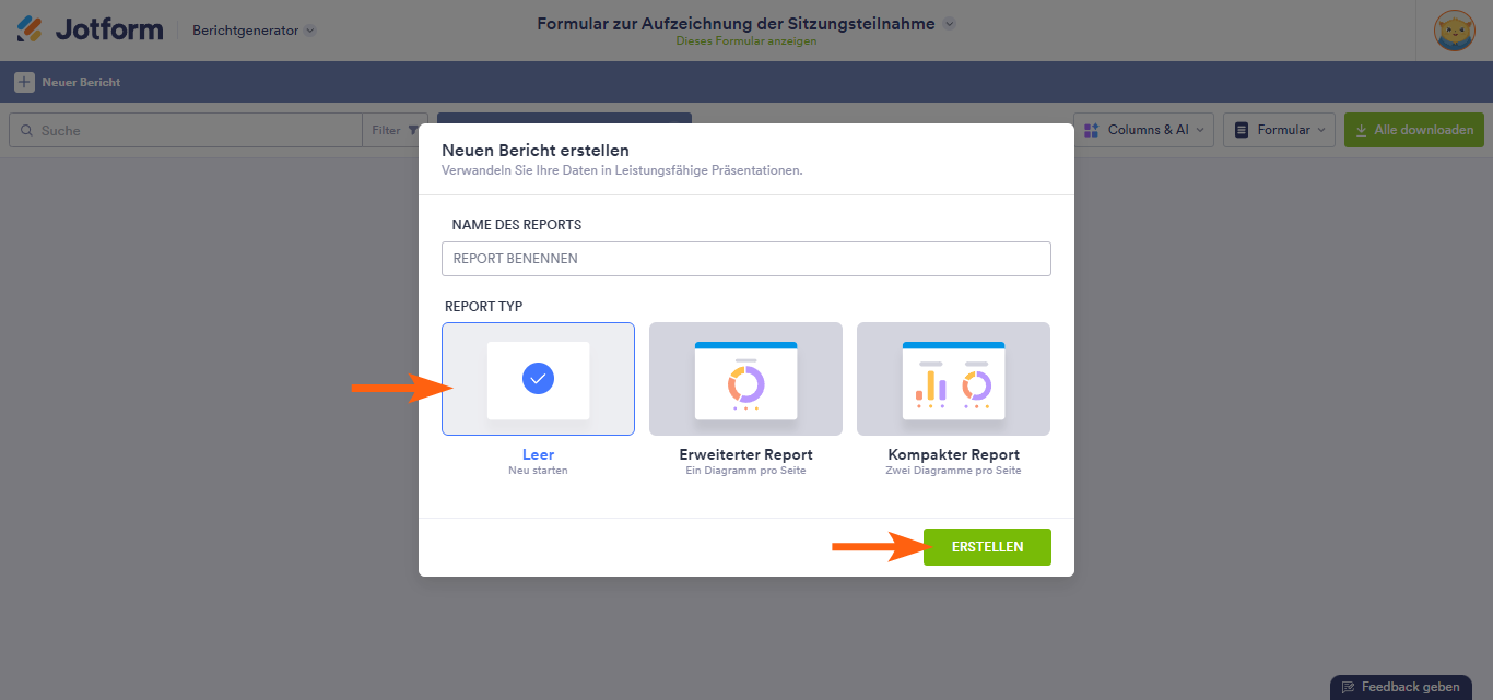 Wie Sie eine Umfrage mit Jotform erstellen Image-1