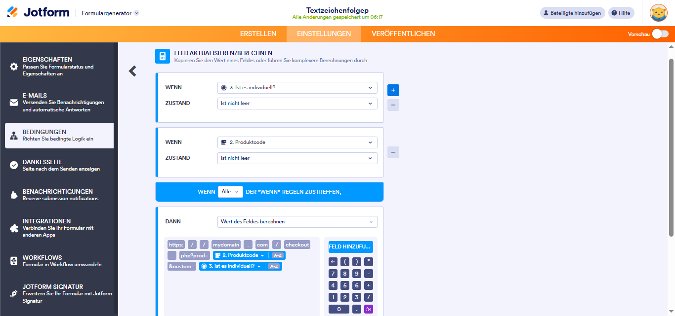 Wie Sie Text (String) mit Bedingungen und Berechnungen manipulieren können Image-2