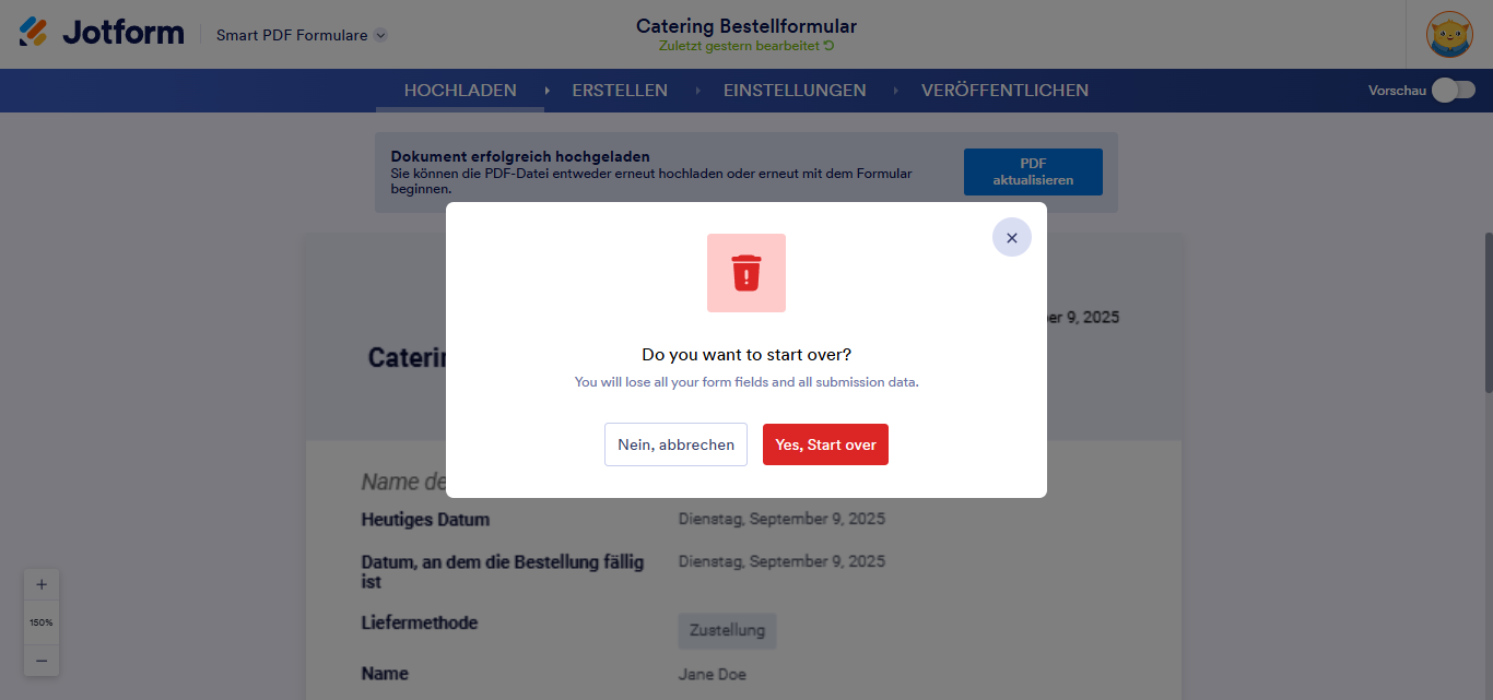 Wie Sie Ihre Original-PDF-Datei in Smart PDF-Forms aktualisieren können Image-5