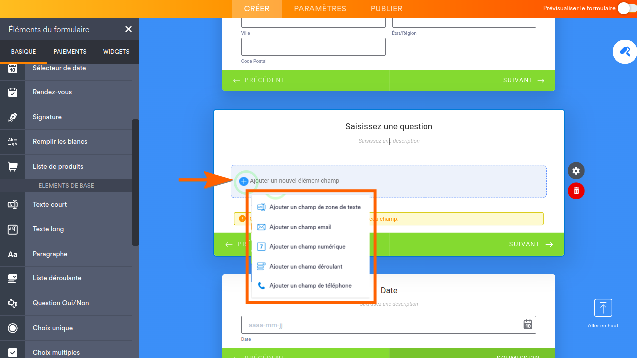 Formulaires au format Cartes: comment utiliser le champ question multi-lignes Image-2