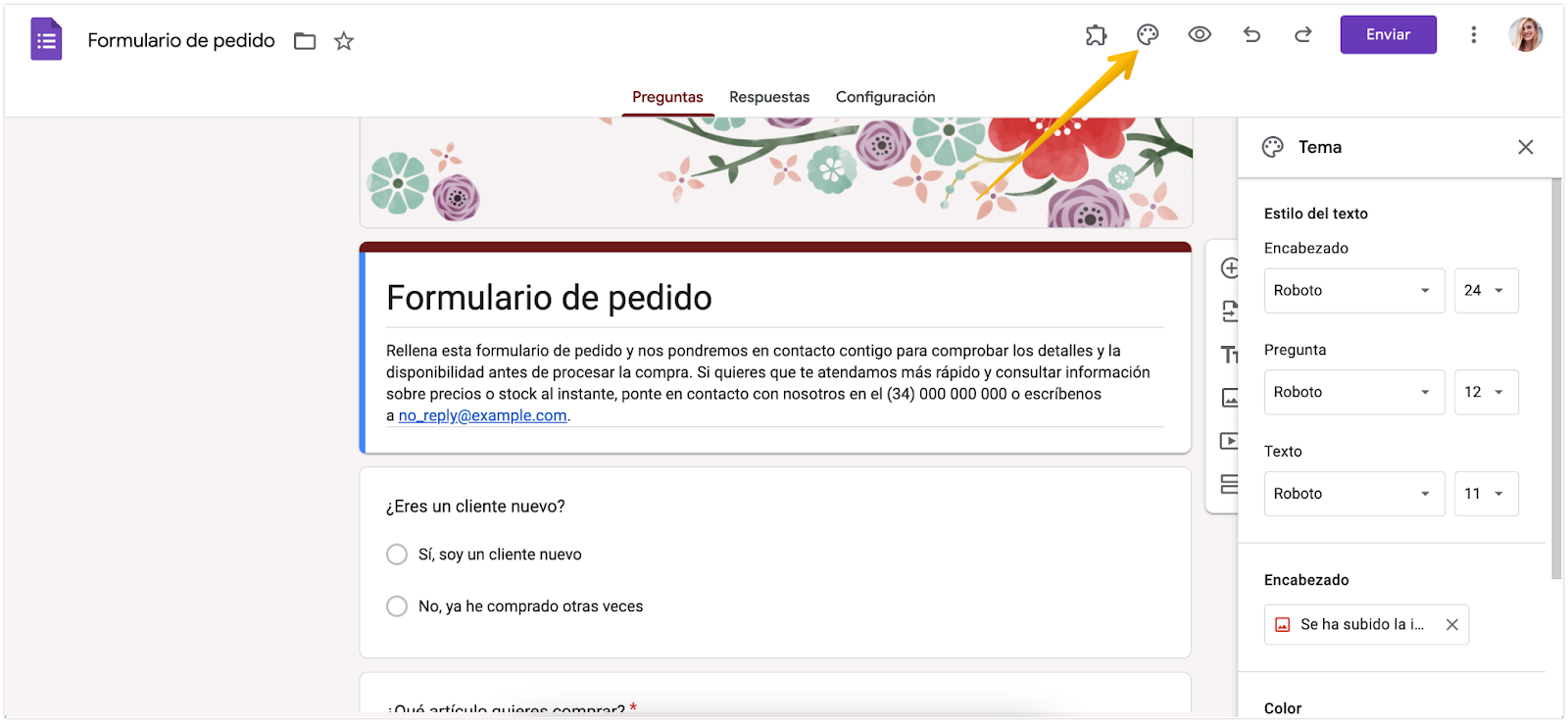 Cómo crear un pedido de compra en Google Forms Image-4