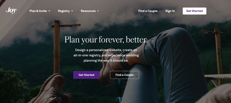 Joy Landing Page