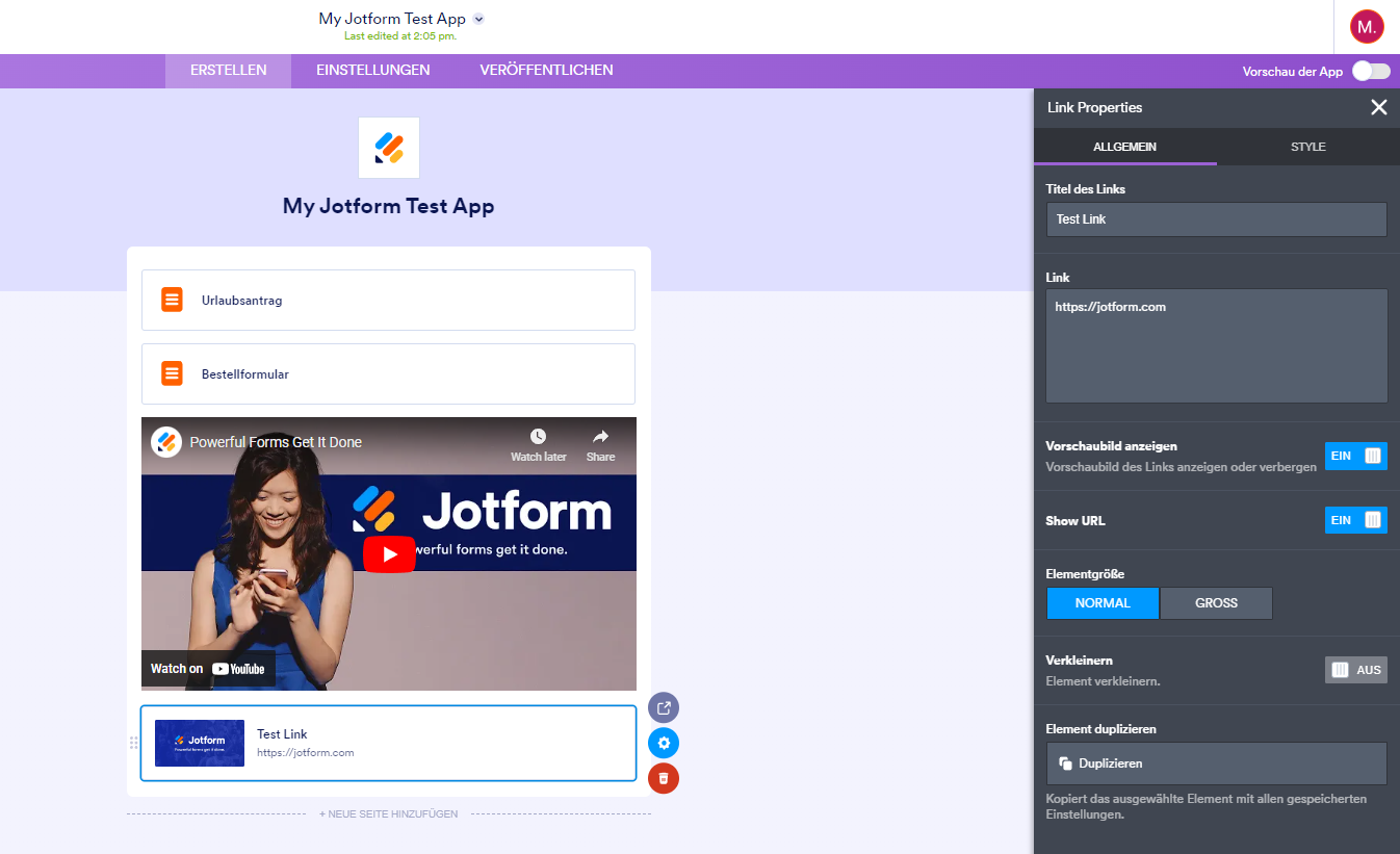 So erstellen Sie Ihre eigene No-Code-App in Jotform Image-12