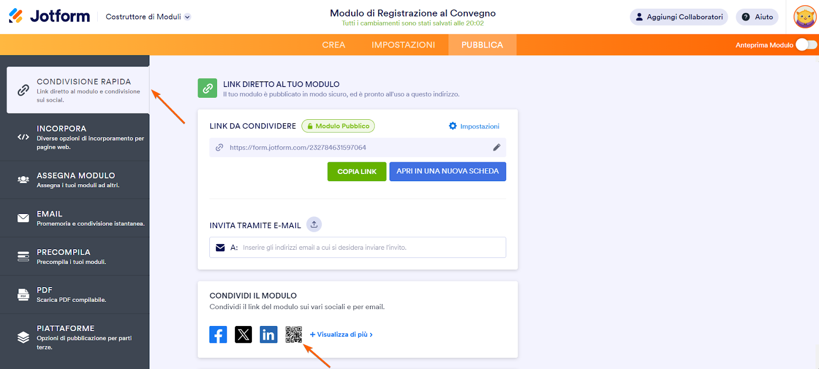 Come creare un codice QR per un Modulo Google Image-8