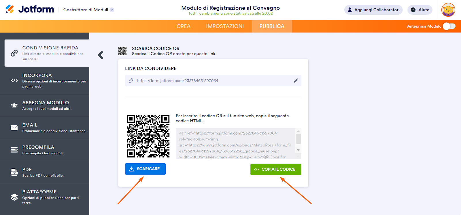 Come creare un codice QR per un Modulo Google Image-9