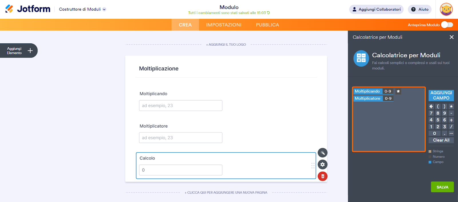 Come aggiungere campi di calcolo sui Moduli Google Image-7