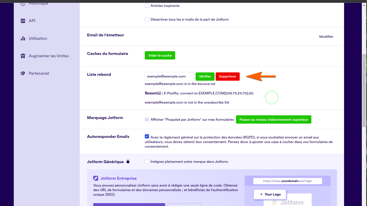 Comment supprimer votre adresse email de la liste de rebond Image-2