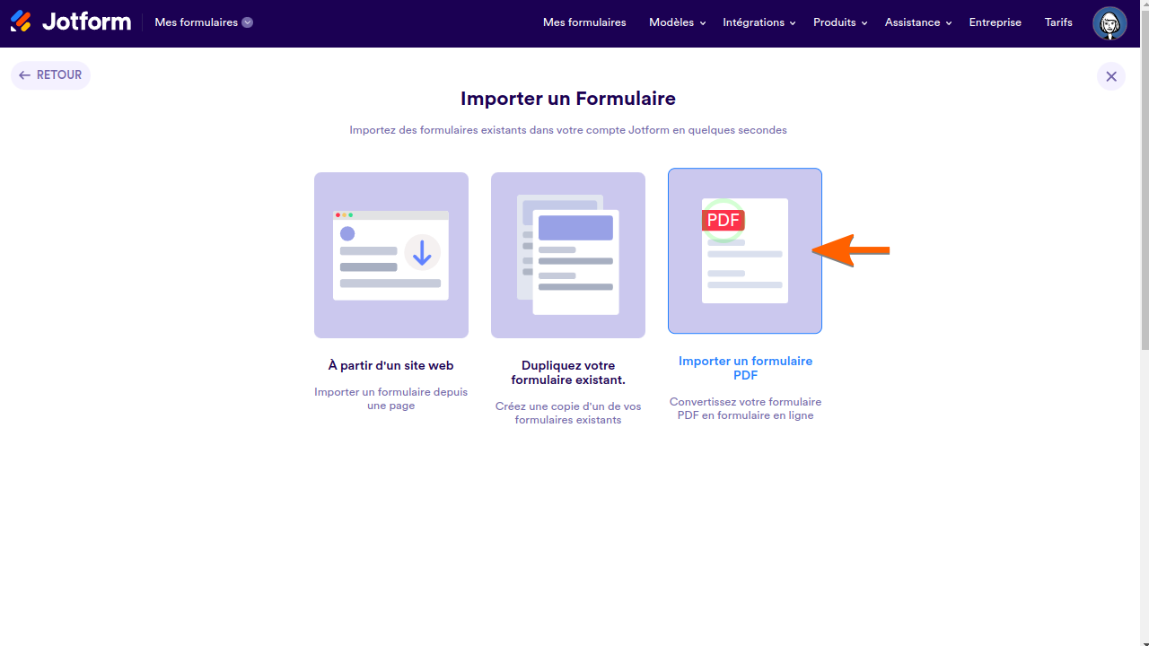 Comment importer mon propre PDF dans Jotform ? Image-3