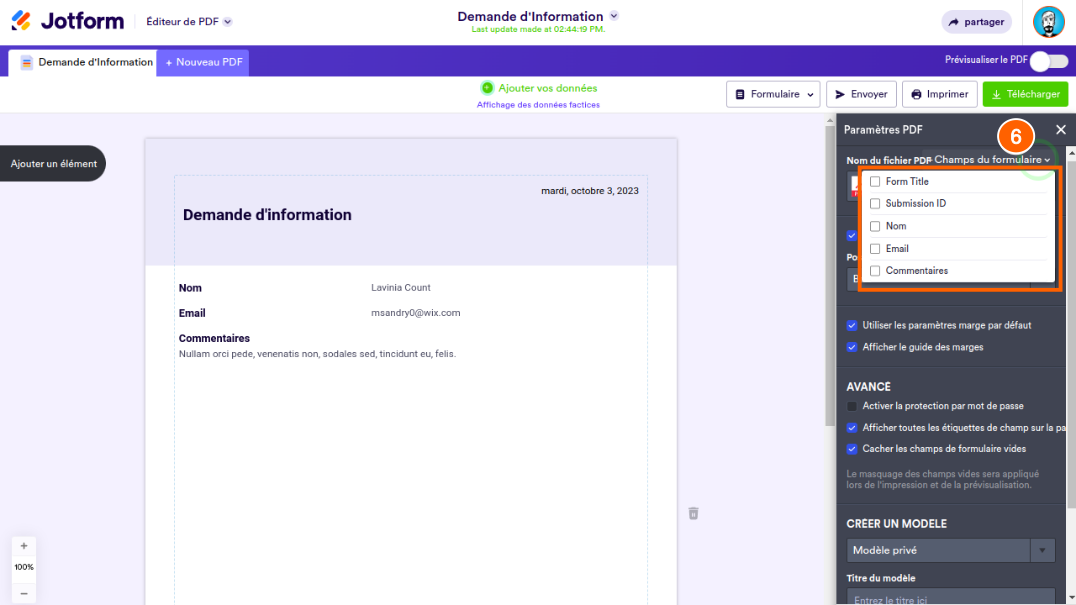 Comment donner un nom personnalisé à un document PDF avec l'éditeur de PDF Image-4