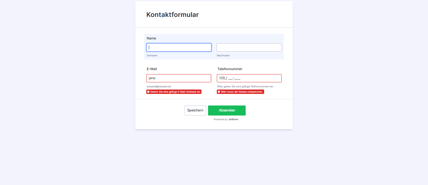 Verwalten von Feldfehlerzuständen und Hervorhebungseffekt Image-5